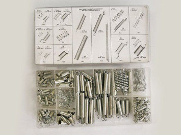 Набор крепежный (пружины , сжатые , растянутые  200шт) (6006)