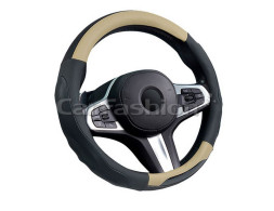 Оплетка на руль   CF  LAREDO - М, Чёрный/Бежевый