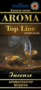 Осв.возд. AROMA Topline Восточная серия №009 Incense aroma (аромат ладана , древесная смола)