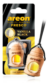 Осв.возд. Areon FRESCO &quot;бутылочка в дереве&quot; Vanilla BLACK