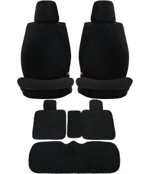 Комплект Накидок  «Classic Ultra» Чёрный (велюр)
