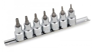 Инструмент HANS. Набор головок PENTA-STAR на 1/2" с отверстием , 7 предм.