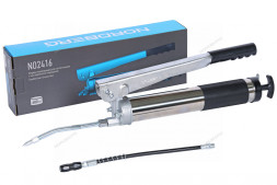 Шприц плунжерный NORDBERG NO2416 с шестеренчатой передачей для густой смазки (600 мл)