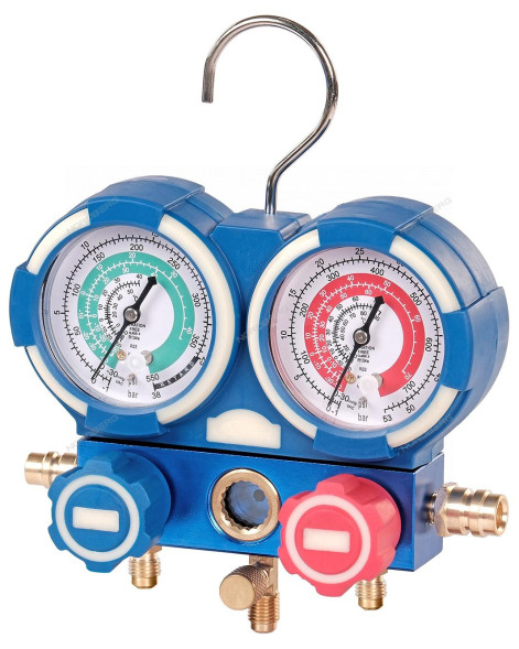 Манометрический коллектор NORDBERG NFG30K со шлангами и муфтами в кейсе