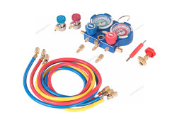 Манометрический коллектор NORDBERG NFG30K со шлангами и муфтами в кейсе