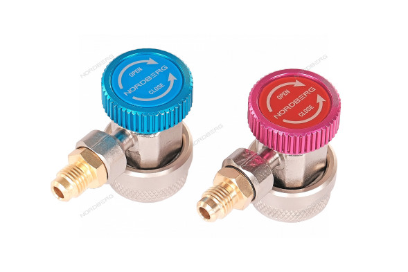 Манометрический коллектор NORDBERG NFG30K со шлангами и муфтами в кейсе