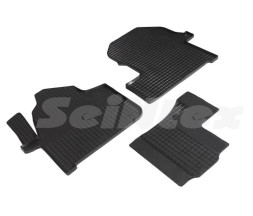 Коврики резиновые Mercedes Sprinter/Crafter 2018г- передн. СЕТКА