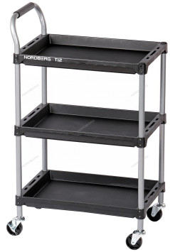Тележка NORDBERG T12 с пластиковыми полками