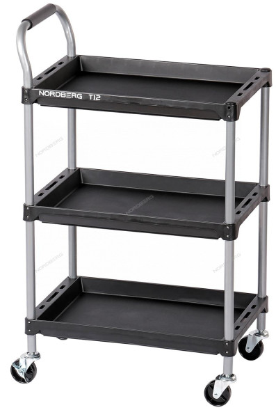 Тележка NORDBERG T12 с пластиковыми полками