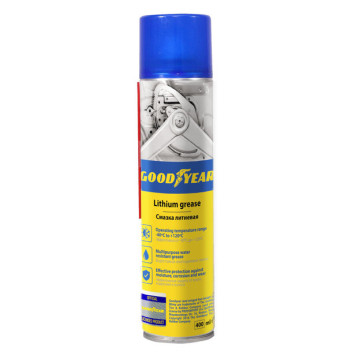 GOODYEAR Смазка литиевая, аэрозоль 400 мл.