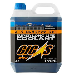Антифриз  "GIGAS"  G12+, -50°  (синий) 4л.  (SUPER Long Life 80т. км)  КОНЦЕНТРАТ!