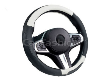Оплетка на руль   CF  LAREDO - М, Чёрный/Белый
