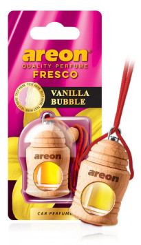 Осв.возд. Areon FRESCO &quot;бутылочка в дереве&quot; Vanilla BUBBLE