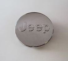 Заглушка (колпачок) на литой диск мод. JEEP  хром  ( D64)