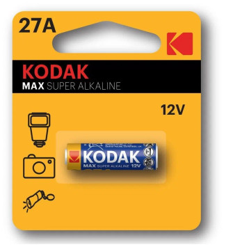 Батарейки Kodak   круглые 27A цена за 1шт.