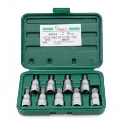 Инструмент HANS. Набор головок RIBE CV 1/2" M5-M14 9шт