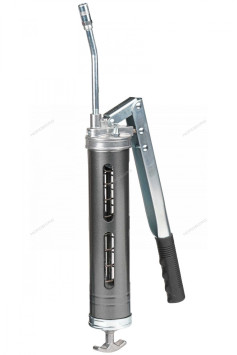 Шприц двухплунжерный NORDBERG NO2406 для густой смазки с окнами в тубе (400 мл) 