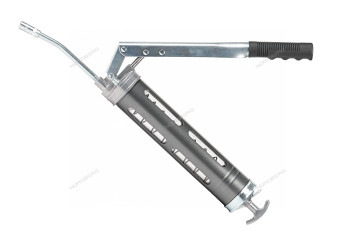 Шприц двухплунжерный NORDBERG NO2406 для густой смазки с окнами в тубе (400 мл) 