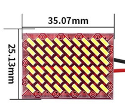 SOLAR  Свет-од площадка  12-24V  SMD 54  (35x25мм) без адаптеров белый