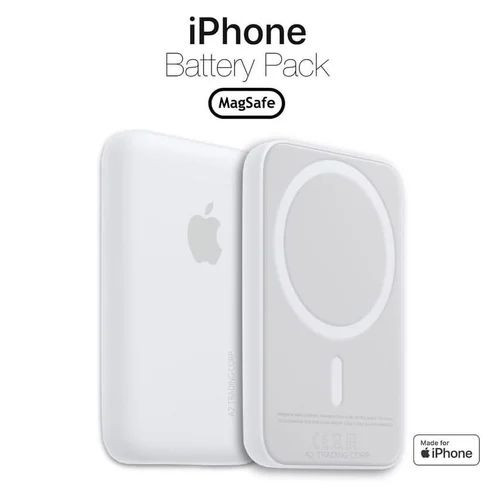 Зарядное устр-во Power Bank MagSafe (Lightning)  5000mAh белые