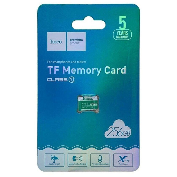 Карта памяти  HOCO 256gb class 10 (без адаптера)