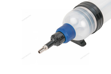 Пластиковый шприц для заливки масла NORDBERG NO1500 (1500 мл)