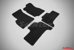 Коврики текстильн. Toyota Land Cruiser 100 1998-2002г. /LX470 2007-2009г./компл.4шт./осн.резин./ LUX