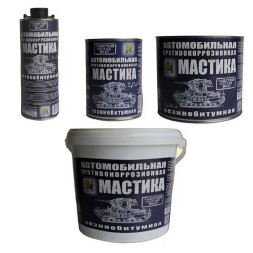 Мастика резинобитумная "Сова" (№627) 1л.