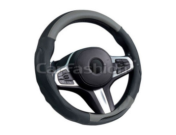 Оплетка на руль   CF  LAREDO - М, Чёрный/Серый