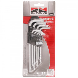 RedMark Набор ключей шестигран TORX 9шт.(кт.) (Т10, Т15, Т20, Т25, Т27, Т30, Т40, Т45, Т50)