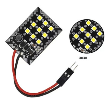 SOLAR  Свет-од площадка  12-24V  SMD 9  (35x25мм) без адаптеров белый