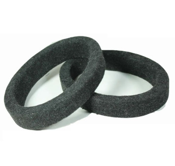 Подставки под колонки ПОДИУМЫ 6" х 9" (плоский , высота 4см) карпет Черный (2 шт.)