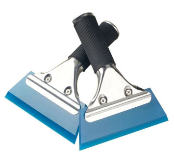 Стяжка воды для поклейки пленки 125х140мм Синий