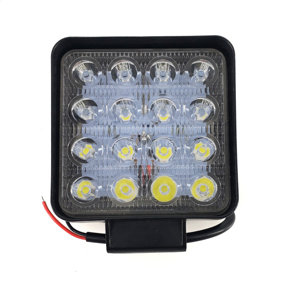 Фара Off Road   SOLAR  ближний свет   16SMD, 48W, 6000K  (107*107*20мм)  12-24V