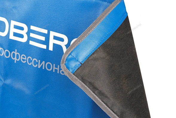 Накидка на крыло прямоугольная без выреза с магнитом и подкладкой NN1R (110х65 мм)