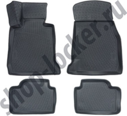 Коврики резиновые   BMW 4  F32 с 2011г-  СЕТКА