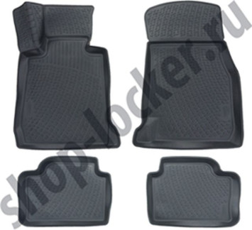 Коврики резиновые   BMW 4  F32 с 2011г-  СЕТКА