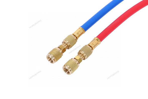 Манометрический коллектор NORDBERG NFG32K со шлангами и муфтами в кейсе