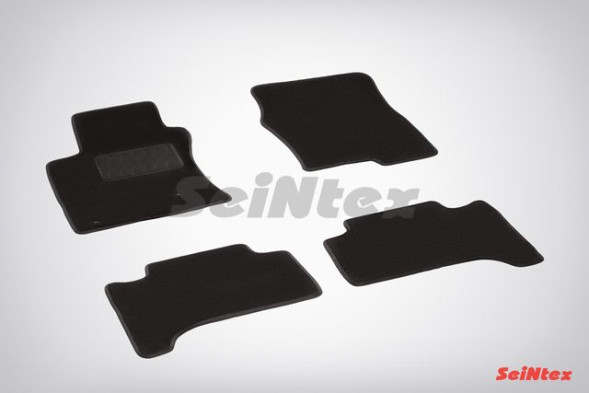 Коврики текстильн. Toyota Land Cruiser 120 /GX470  2002-2009г. /компл.4шт./осн.резин./ LUX
