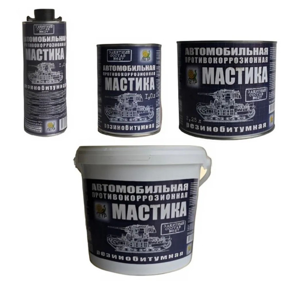 Мастика резинобитумная &quot;Сова&quot; (№627) 2,25л.