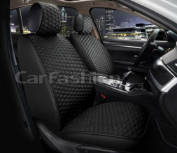 Накидки Фронт   «SOTA FRONT»  Чёрный/Чёрный/Чёрный  (велюр/экокожа)