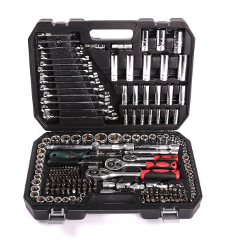 DC Набор инструмента 1/2&quot; &amp; 3/8&quot; &amp; 1/4&quot;,  216 предмета  (6 гр.)