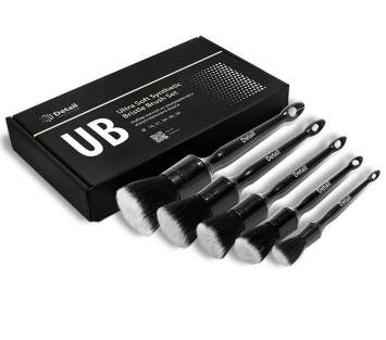 DETAIL  Комплект пласт. кистей с ультрамягким искусст. ворсом