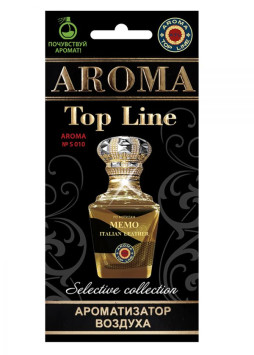 Осв.возд.  AROMA  Topline  Селективная серия s010   Memo Italian Leather