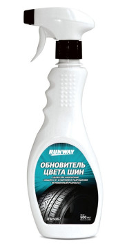 RW  Очиститель-полироль обновитель цвета шин  500мл тригер