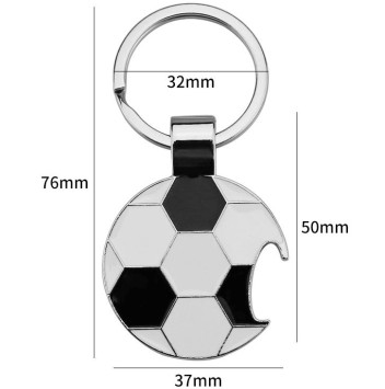 Брелок  Футбольный мяч с открывашкой