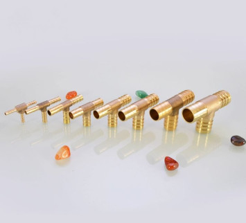 Аварийный переходник ёлочка T-образный  19мм, медь