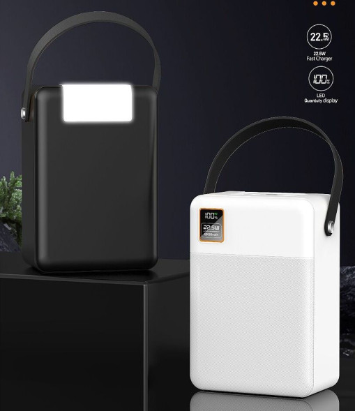 Зарядное устр-во Power Bank TOPOMAX TPB-F103  80000mAh, фонарик, 22.5W, QC3.0 черный
