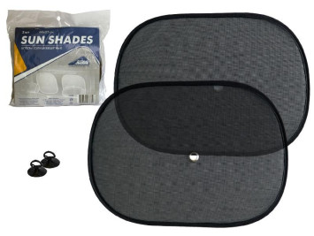 Шторки на присосках &quot;Nova Bright&quot; &quot;Без надписи&quot;  (44x36см) на бок квадр.  (2шт.)