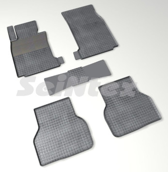 Коврики резиновые   BMW 5  E39 1995-2004г.  СЕТКА